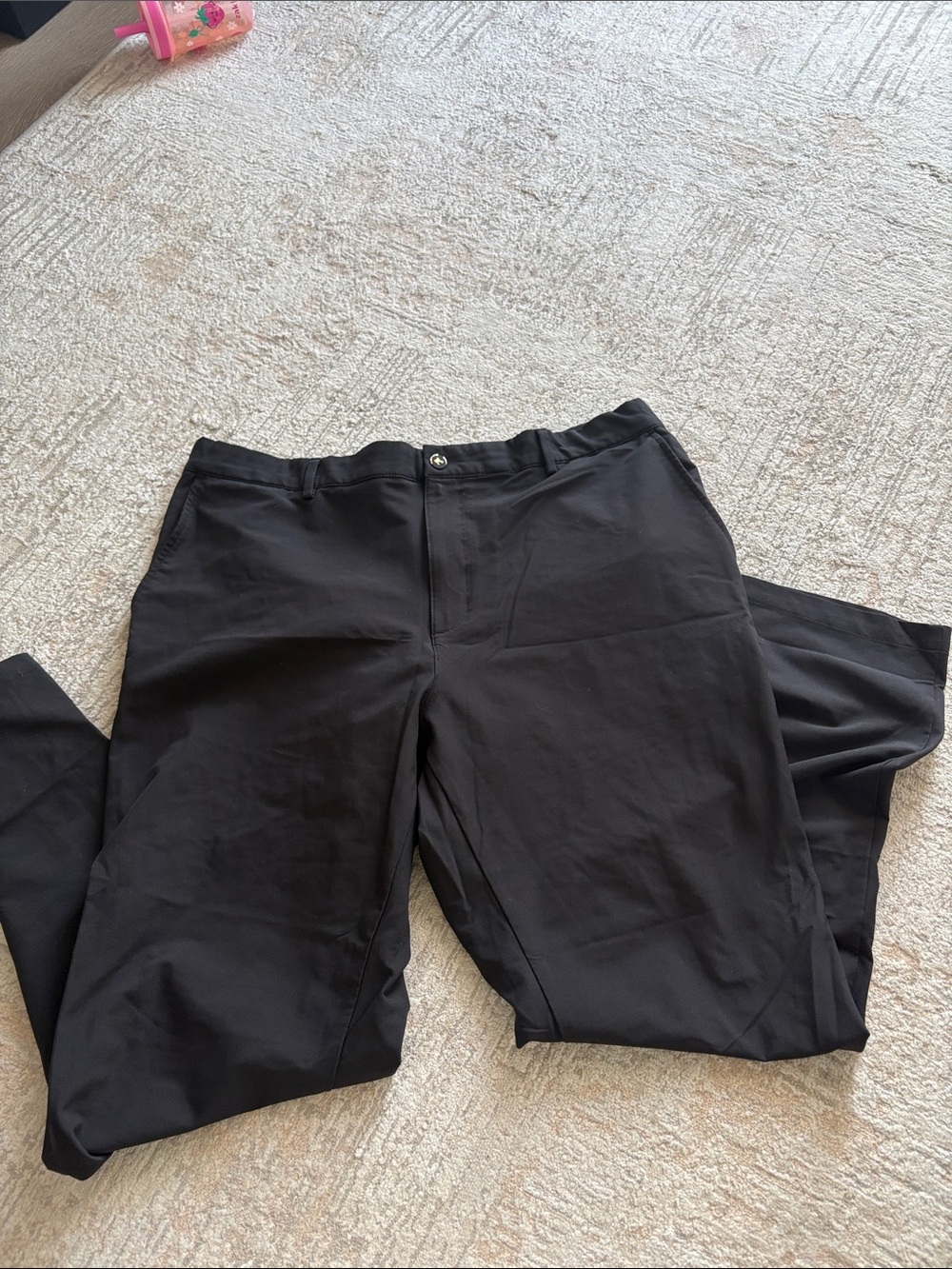 Greg Norman Collection Black Chino Pants